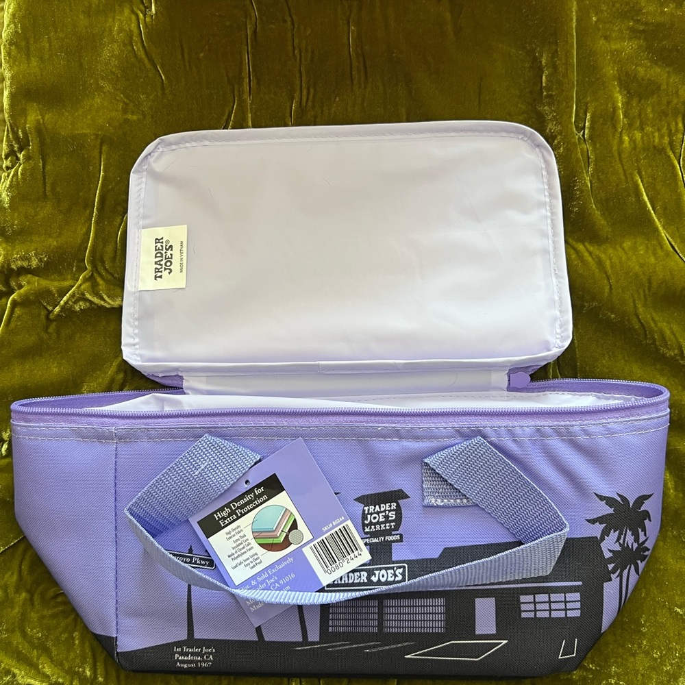 Purple Mini Bag with Beach Vibes